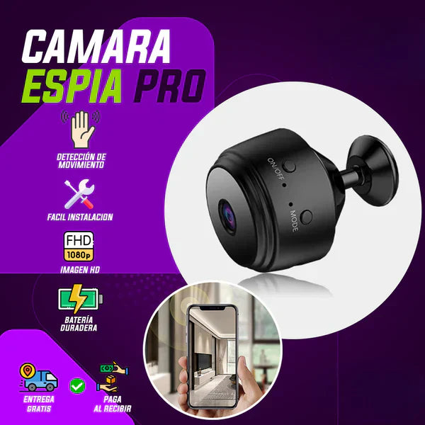 Mini Cámara De Seguridad Full HD + Envio Gratis