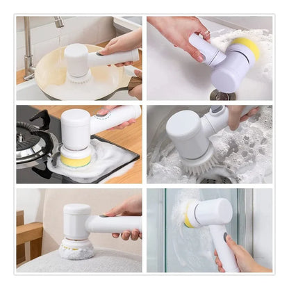 🌀 Cepillo Eléctrico Giratorio de Limpieza